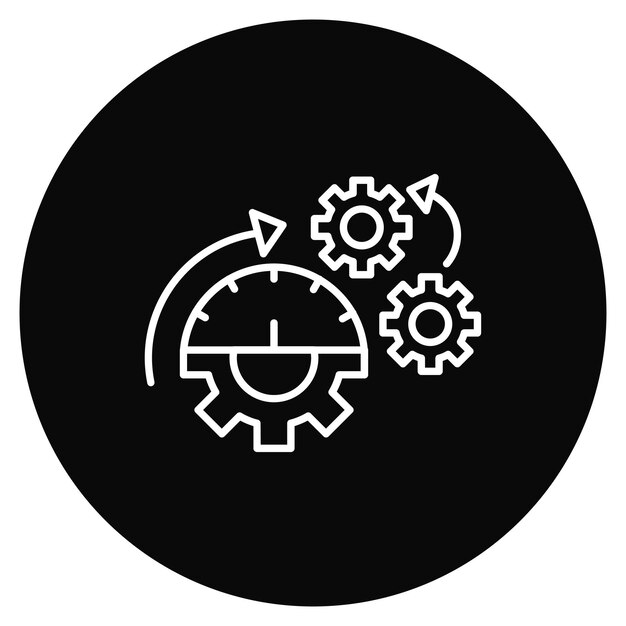 engineering setting icon vector image can be used for engineering