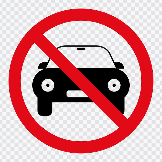 Ensure clarity with our No Parking Vector Sign A straightforward symbol for designated areas