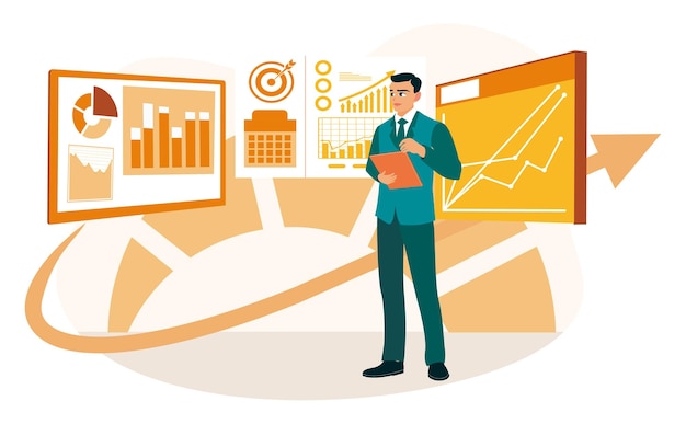 Entrepreneurs use computers to automate data management analysis