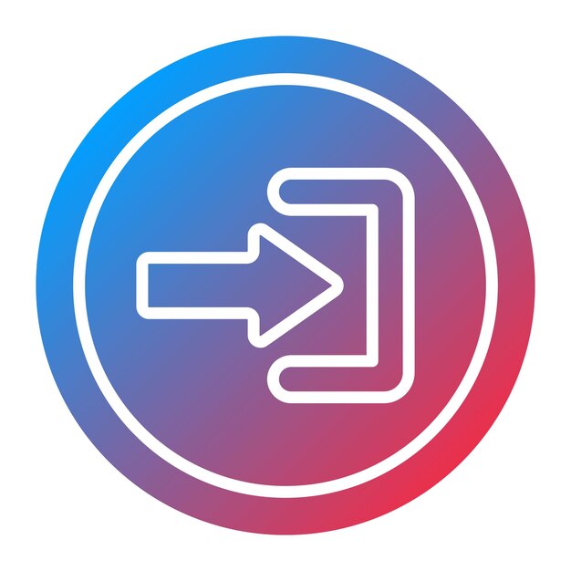 Entry icon vector image Can be used for Road Signs