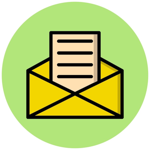 Envelope Vector Icon Design Illustration