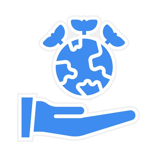 Environmentalism icon vector image Can be used for Core Values