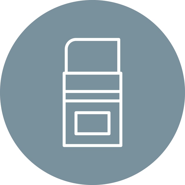 Eraser Vector Illustration Style