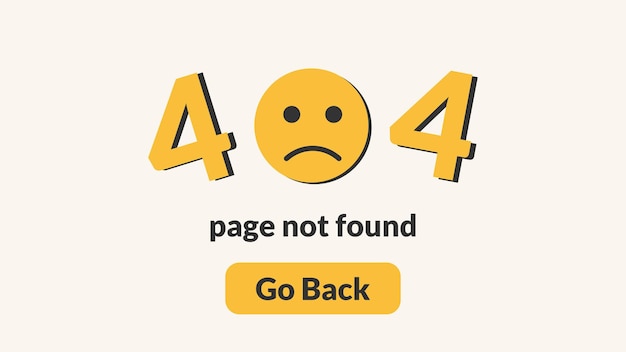Error 404 concept
