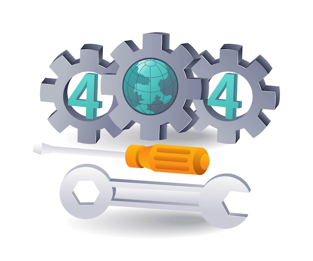 Error code 404 resolution process in internet technology