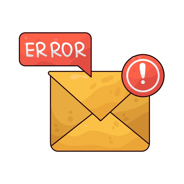 error message