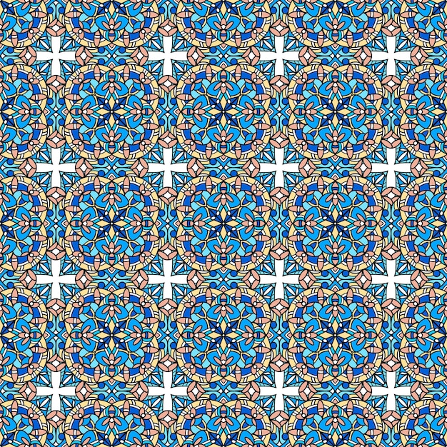 Ethnic motive seamless pattern.