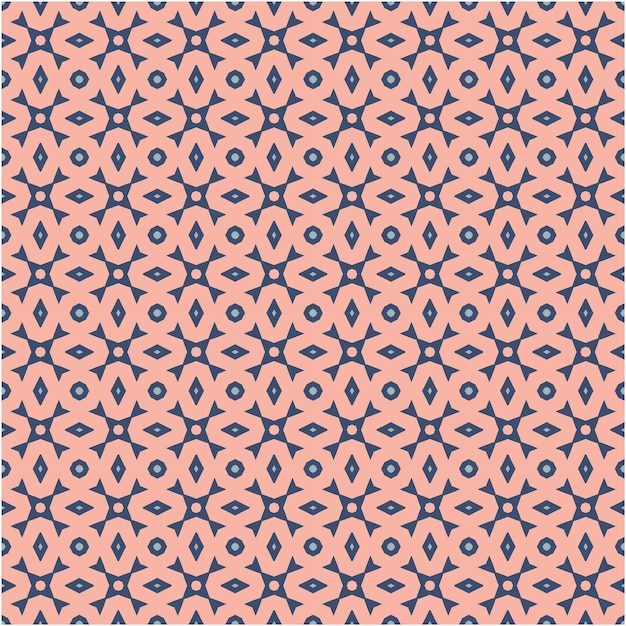 Ethnic seamless pattern design minimalist style