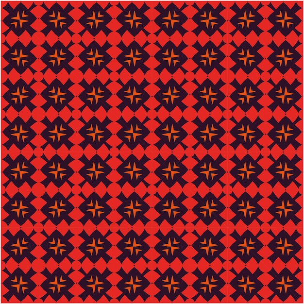 Ethnic seamless pattern design minimalist style