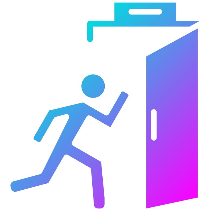 Vektör evacuation vector icon can be used for natural disaster iconset