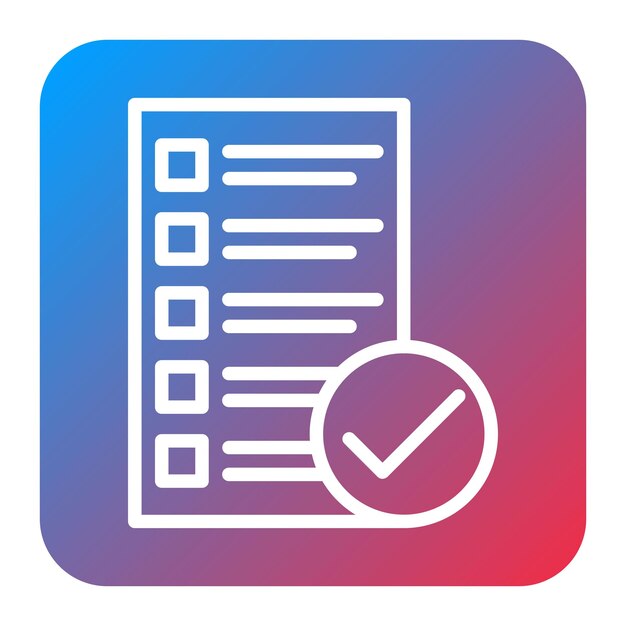 Evaluation icon vector image Can be used for Hiring Process