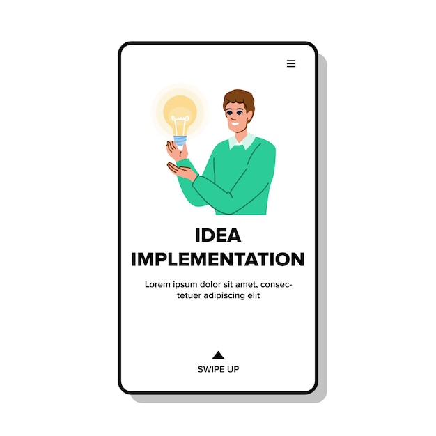 execution idea implementation vector