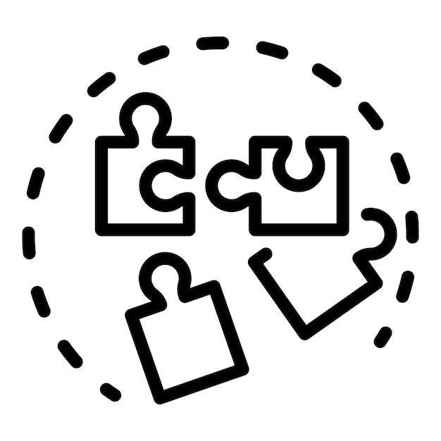 Expertise resourcefulness icon Outline expertise resourcefulness vector icon for web design isolated on white background