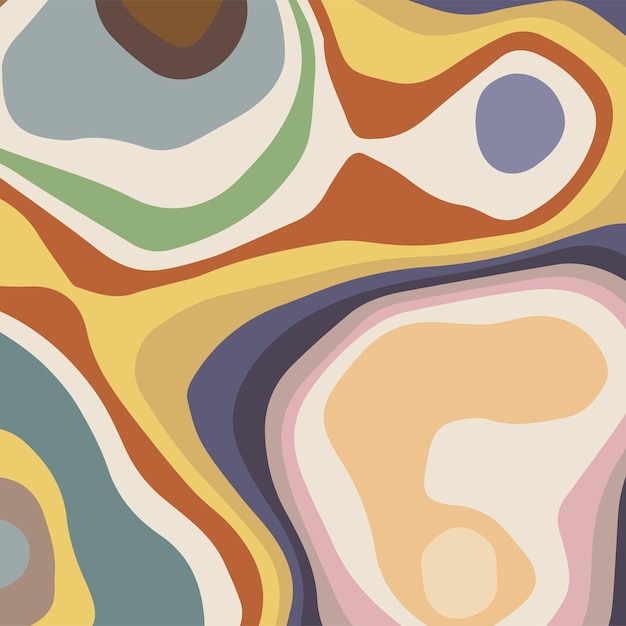 Exploring the Beauty of Abstract Liquid Colorful Oil Texture Background