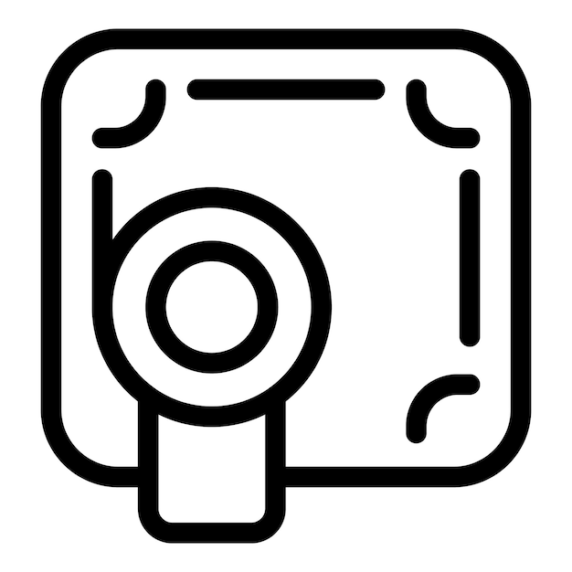 External hard drive icon showing data storage device