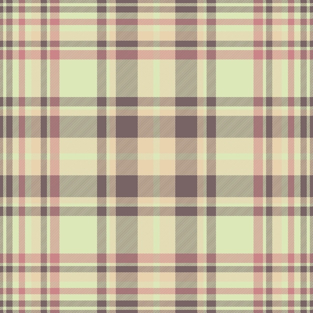 Fabric textile check of pattern tartan seamless with a vector texture background plaid
