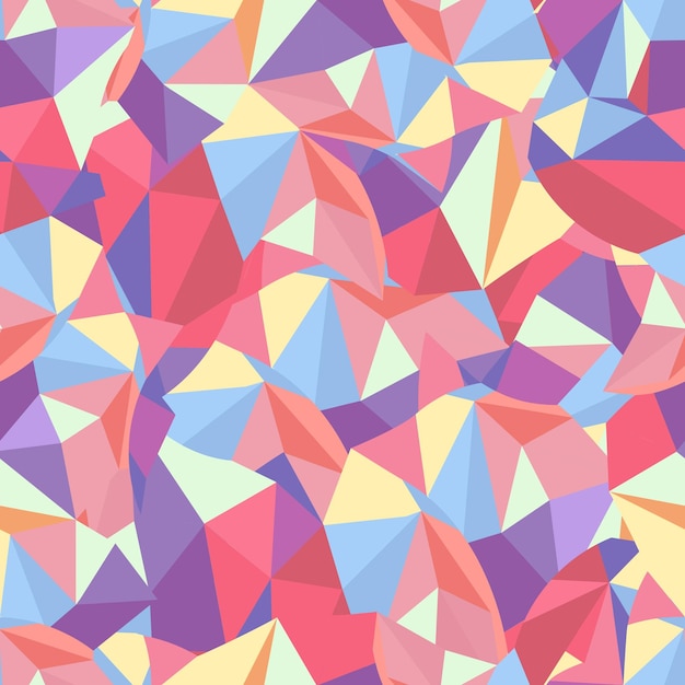 fabric, texture from coloured circles and triangles. seamless pattern.