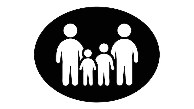 Family Icon Vector Art Elevate Your Design with Vibrant Symbols