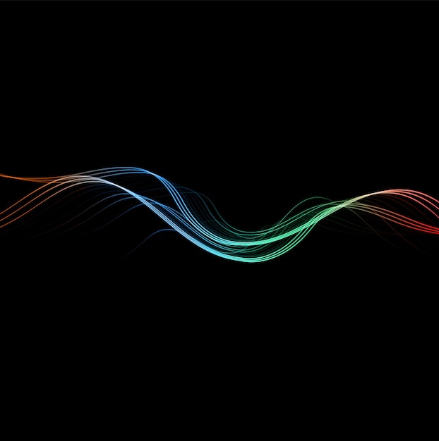 fantasy glow abstract neon line light background high resolution