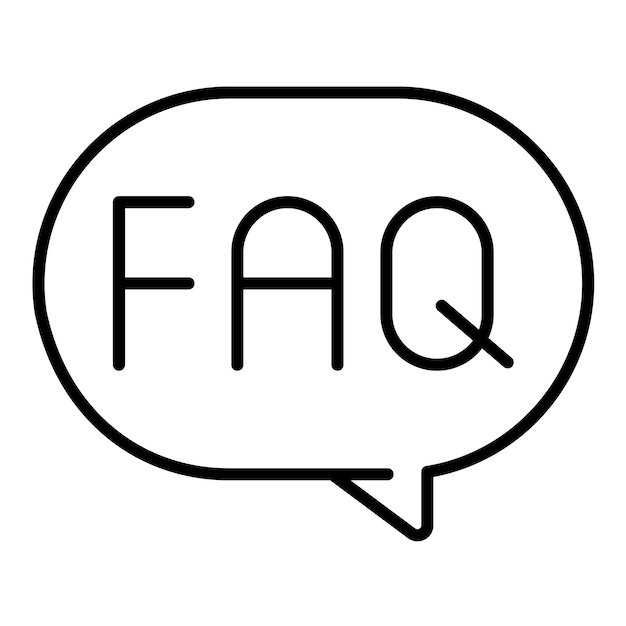 Faq Line Illustration