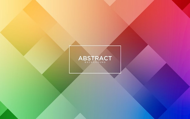 Färgstark geometrisk abstrakt bakgrund