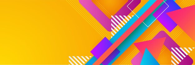 Farverig abstrakt moderne teknologi baggrund design Vektor abstrakt grafisk præsentation design banner mønster baggrund web skabelon