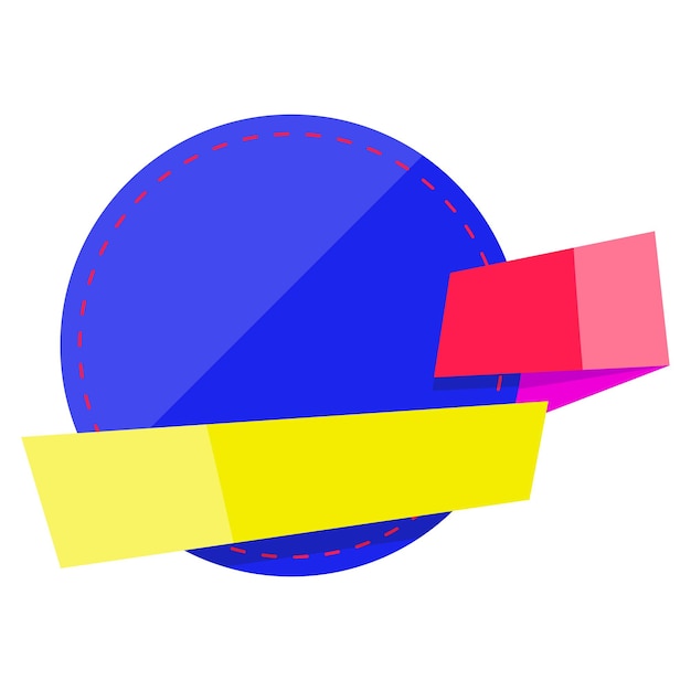 Farverigt abstrakt salgsbanner farverigt origami salgsbanner