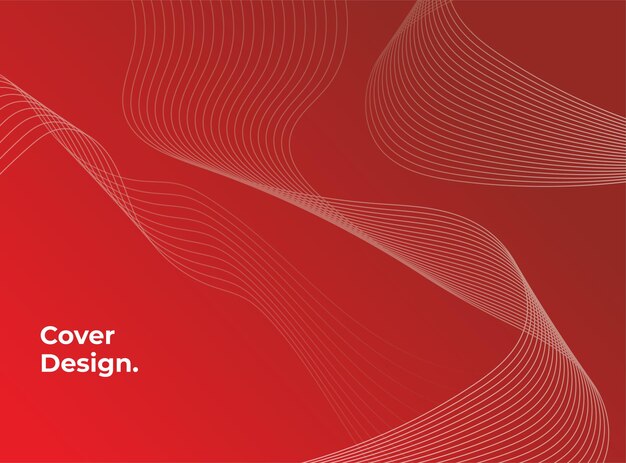 Farverigt geometrisk coverdesign