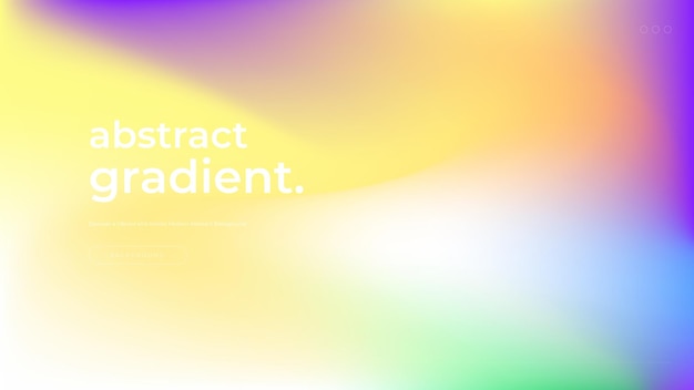 Farverigt gradient baggrundsdesign abstrakt