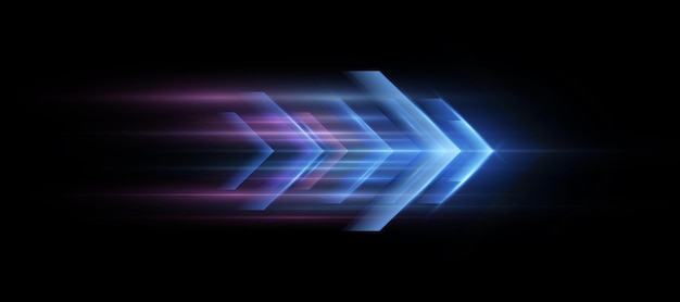 Fast Arrow Abstract Background