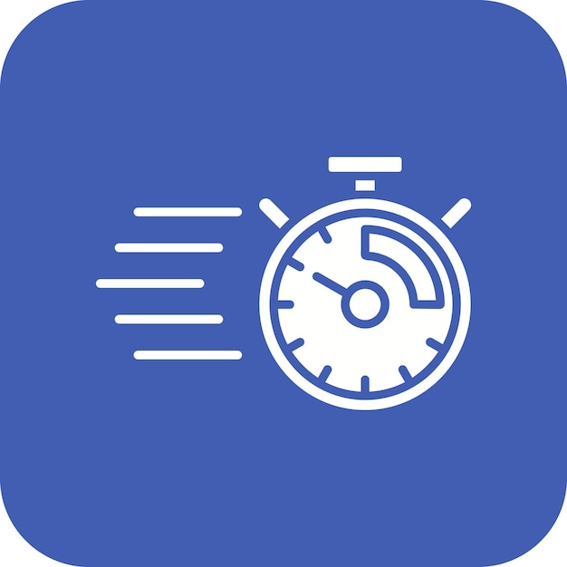 Fast Time icon vector image Can be used for Time and Date