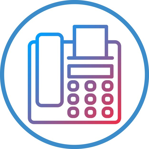 Fax Icon Style