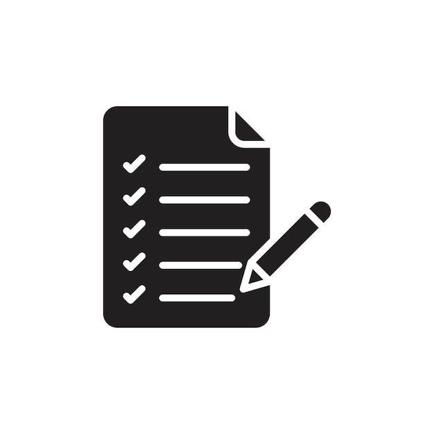 Feedback form icon Line Art Logo set