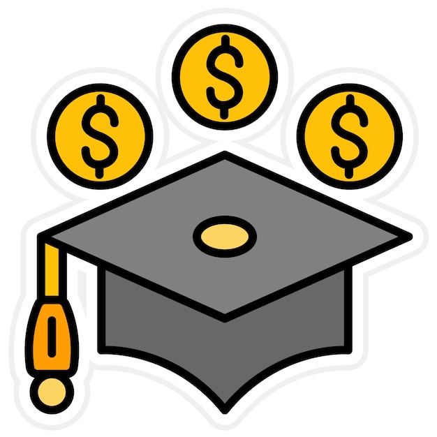 fees icon vector image can be used for university
