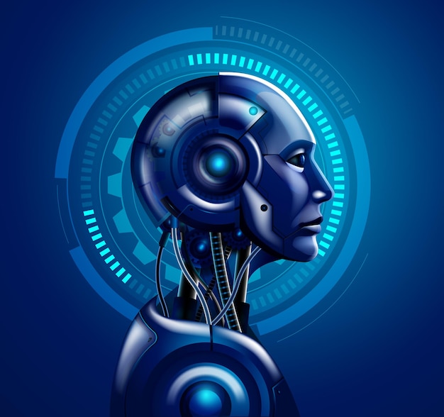 Female robot Android