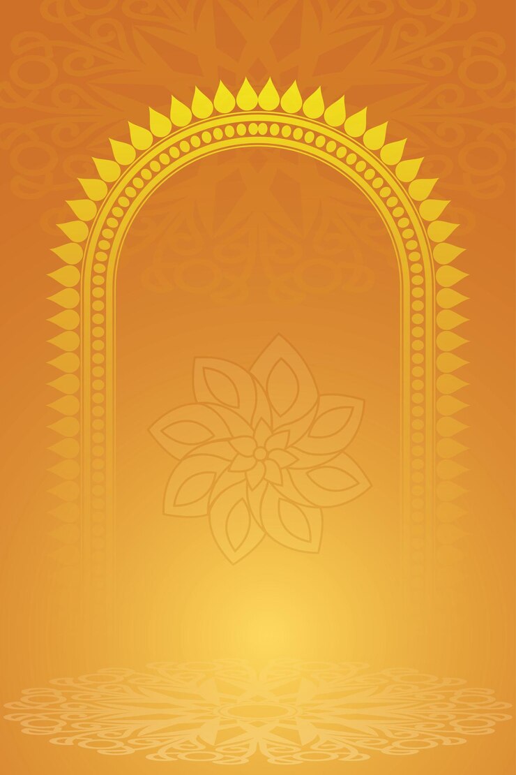 Vektör festival durga puja border decorations puja frame background