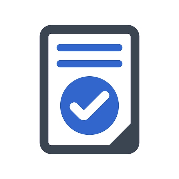 File checking icon
