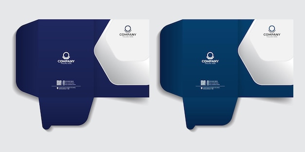 file folder design for your company presentation company folder business document report cover