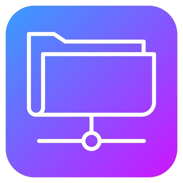 File Transfer Vector Illustration