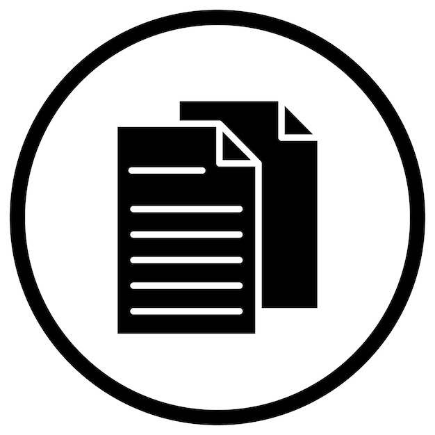 File Vector Icon Design Illustration