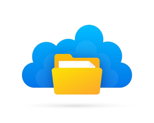 files cloud, great design for any purposes. abstract infographic. internet technology. web banner.