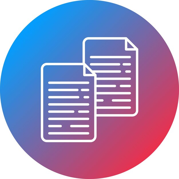 Files icon vector image Can be used for Business and Office