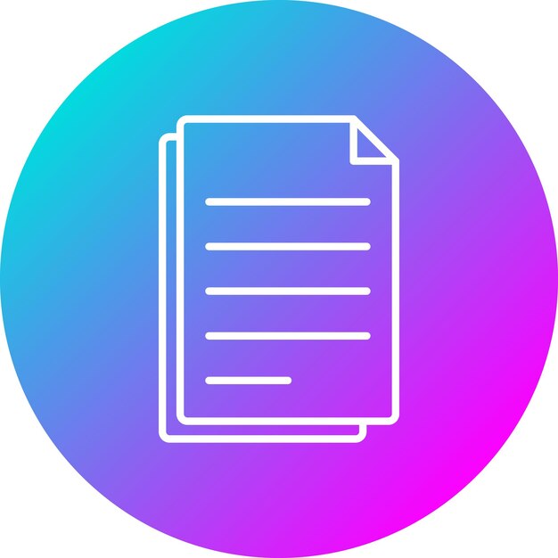 Files vector icon Can be used for Library iconset