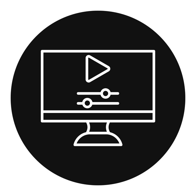 Film Editing Vector Illustration