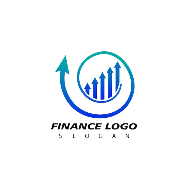 Financial logo design inspiration vector template for business