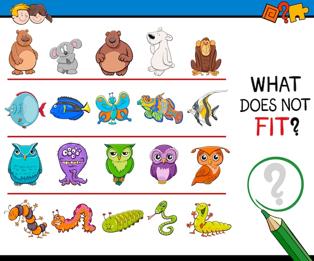 find mismatched picture game