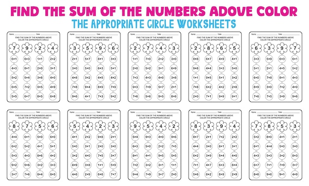 find the correct numbers worksheet