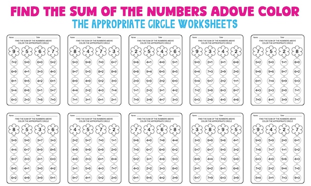 find the correct numbers worksheet