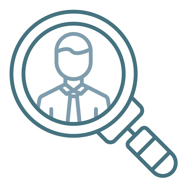 Find Users Flat Illustration