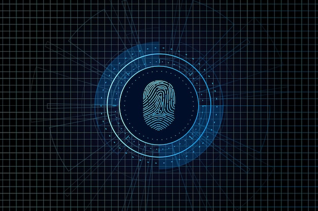 Fingerprint Scan Biometric Authentication and Data Security